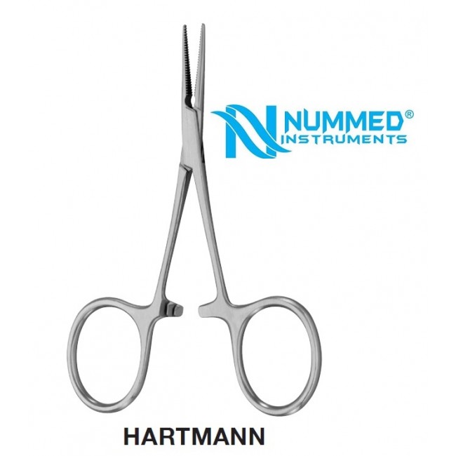 Hartmann Forceps,1X2 Teeth,10 cm Hartmann Forceps,1X2 Teeth,10 cm